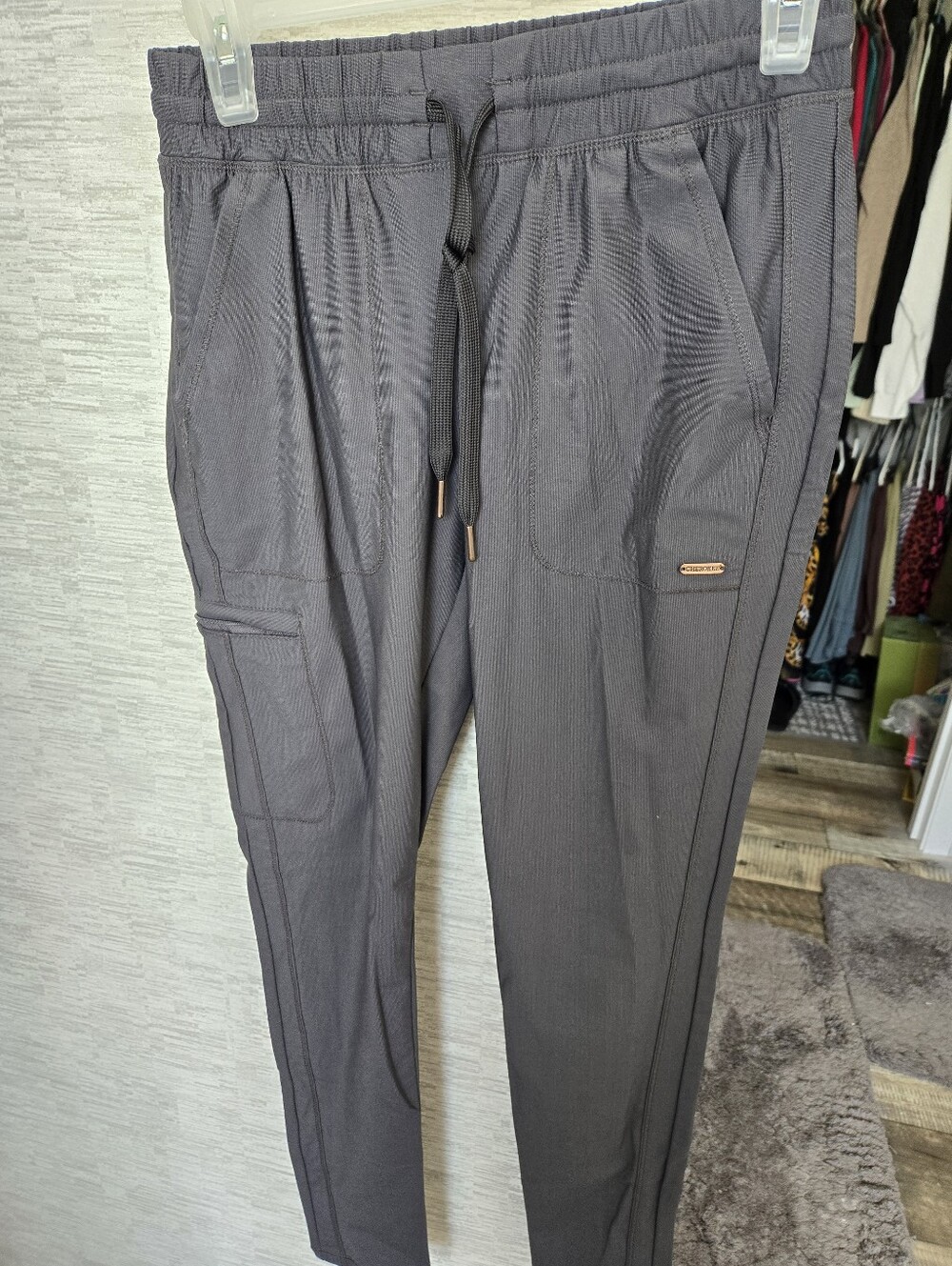 Womens Cherokee Scrub Pants with Drawstring